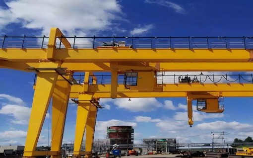Double girder gantry cranes for heavy steel fabrication plants.jpg Double girder gantry cranes for heavy steel fabrication plants.jpg