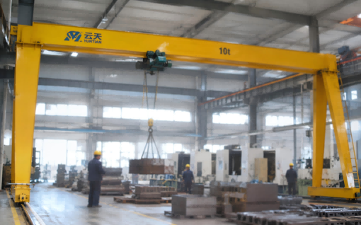 10 Ton Single Girder Gantry Crane for Workshop Operation.png 10 Ton Single Girder Gantry Crane for Workshop Operation.png