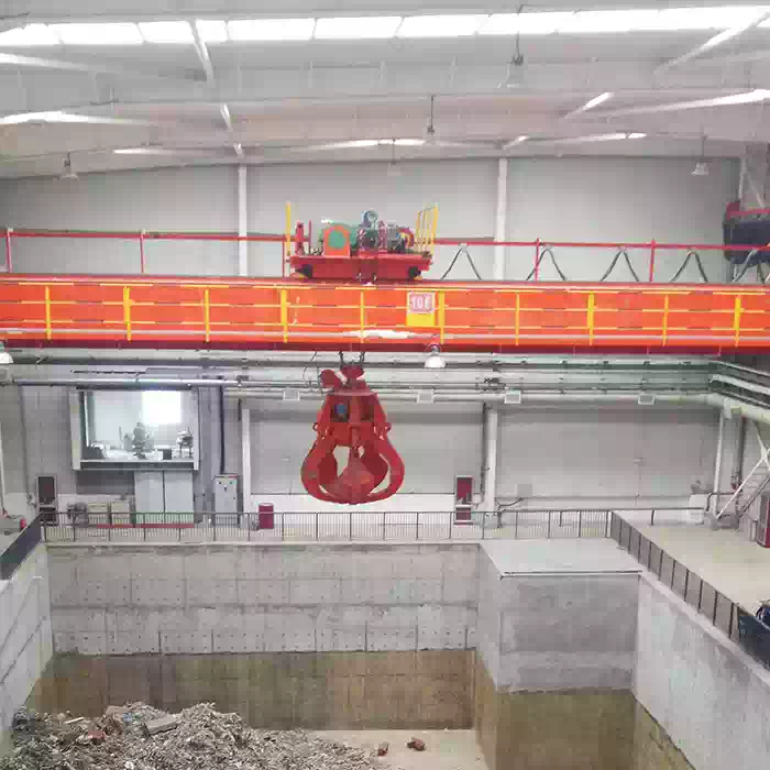 Hunan Environmental Technology Co., Ltd. garbage grab bridge crane